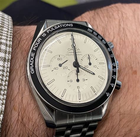 omega speedmaster pulsations bezel|Omega Speedmaster pulsometer.